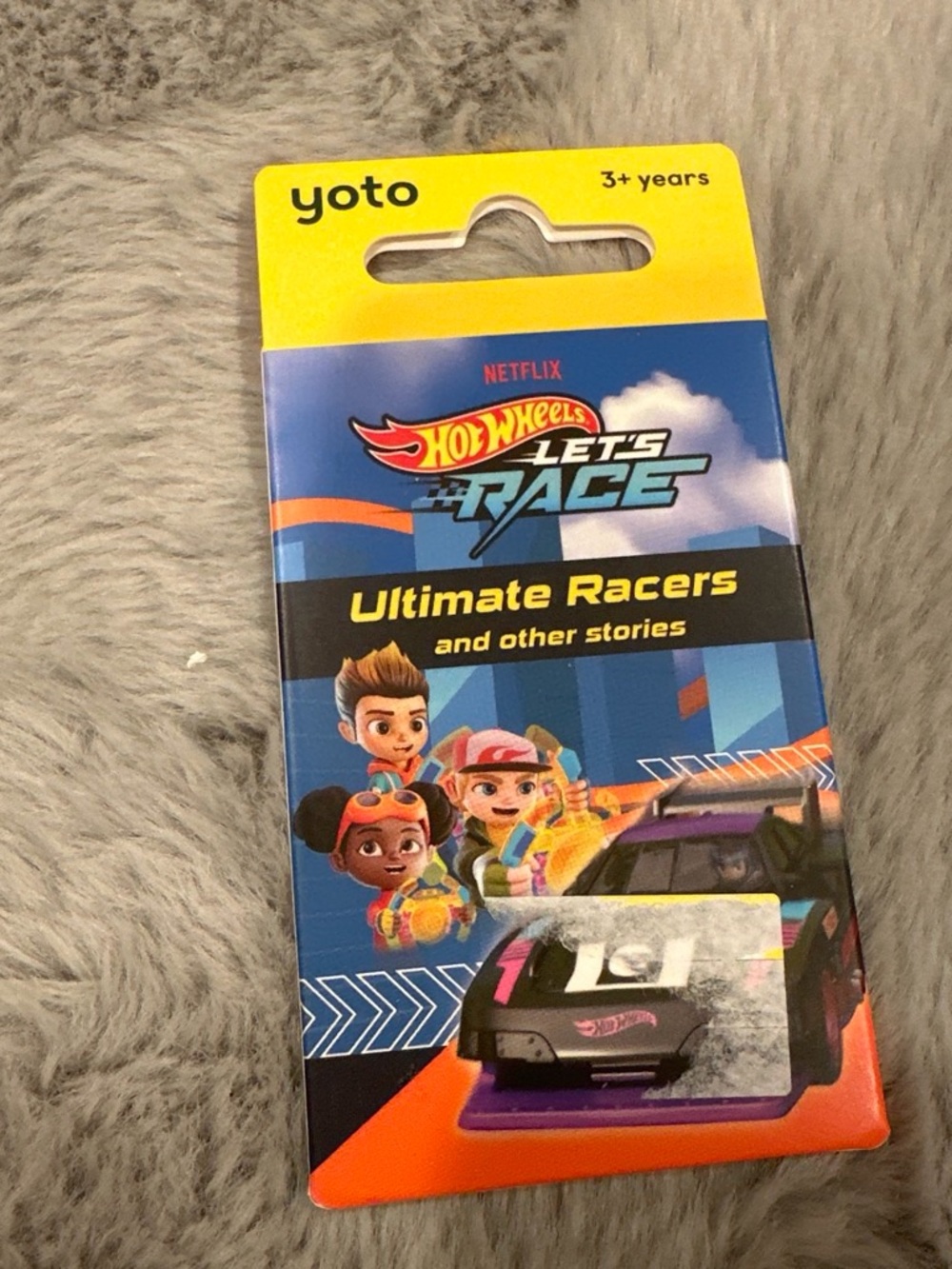 Yoto Hot Wheels Let's Race Audio Card - Ultimate Racers (Blue)